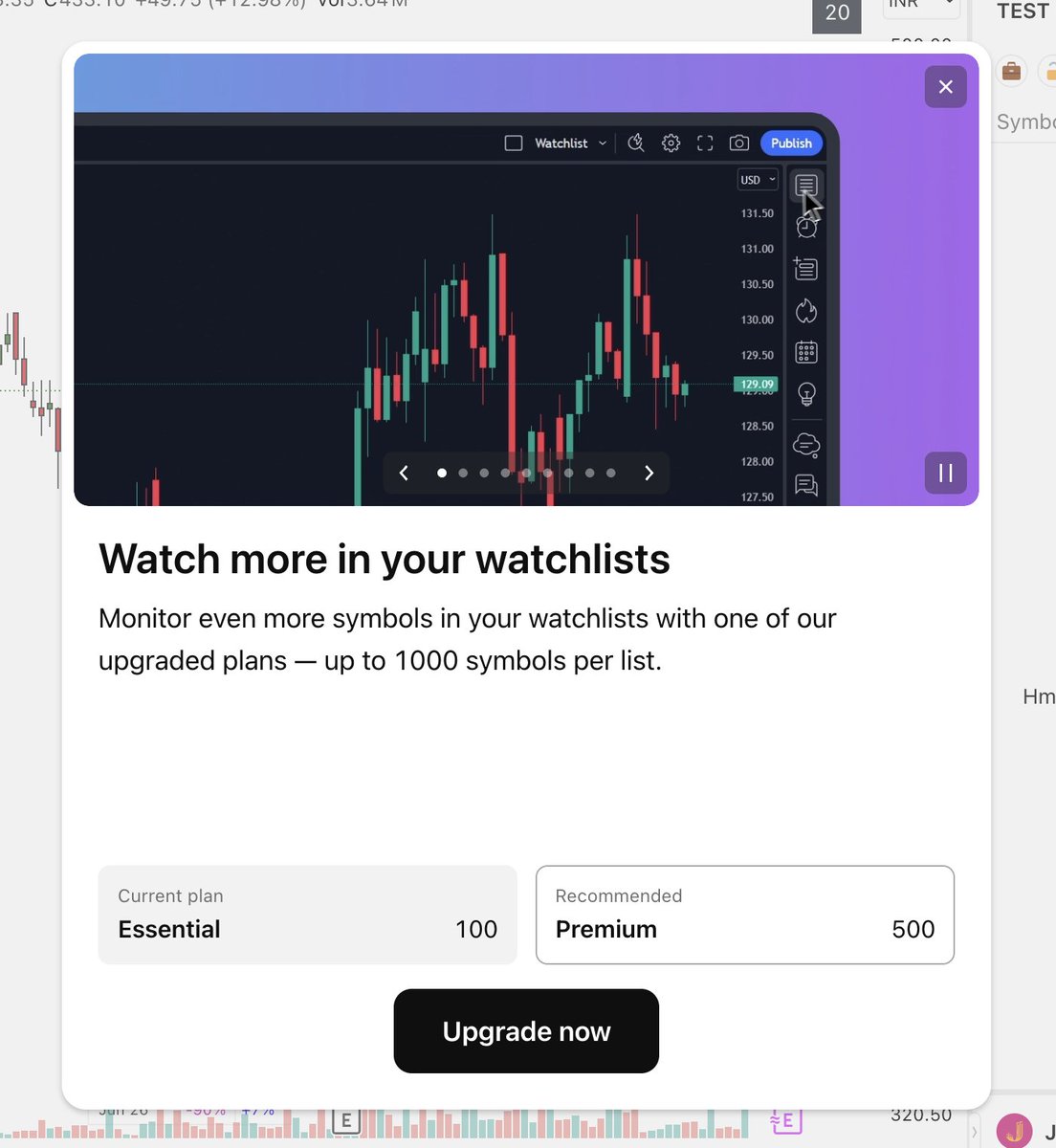 r_agru21's tweet image. Do you have the rights to take away the features provided after all the payment has been done @tradingview ????

How can you do this?

This is not right at least for the existing users who have subscribed to your plans.

#TradingView #Monopoly