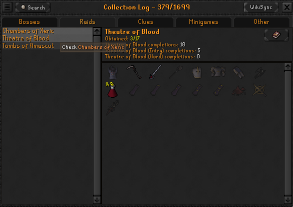 HastieeOSRS's tweet image. One of these is not like the other #osrs #raids #tob #cox