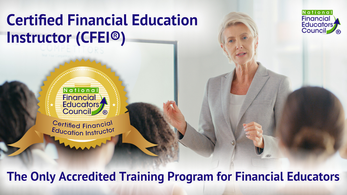 NFEC_FinEdu's tweet image. The Certified Financial Education Instructor (CFEI®) program is now accredited.

It is the only accredited training program for financial educators, strengthening professional standards in the field.

Learn more:

financialeducatorscouncil.org/financial-lite…
#FinancialEducation #FinancialEducators