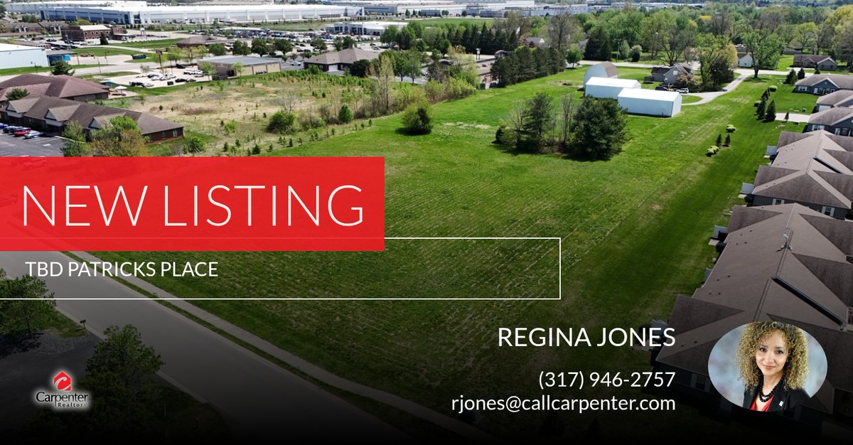 reginaj44's tweet photo. 📍 New Listing 📍 Take a look at this fantastic new property that just hit the market located at Tbd Patricks Place in Brownsburg. Reach out here or at (317) 946-2757 for more information!

Regina Jones
317.946.2757 (call or text)... https://t.co/QNUkNVXNhZ https://t.co/iZU9phTkmI