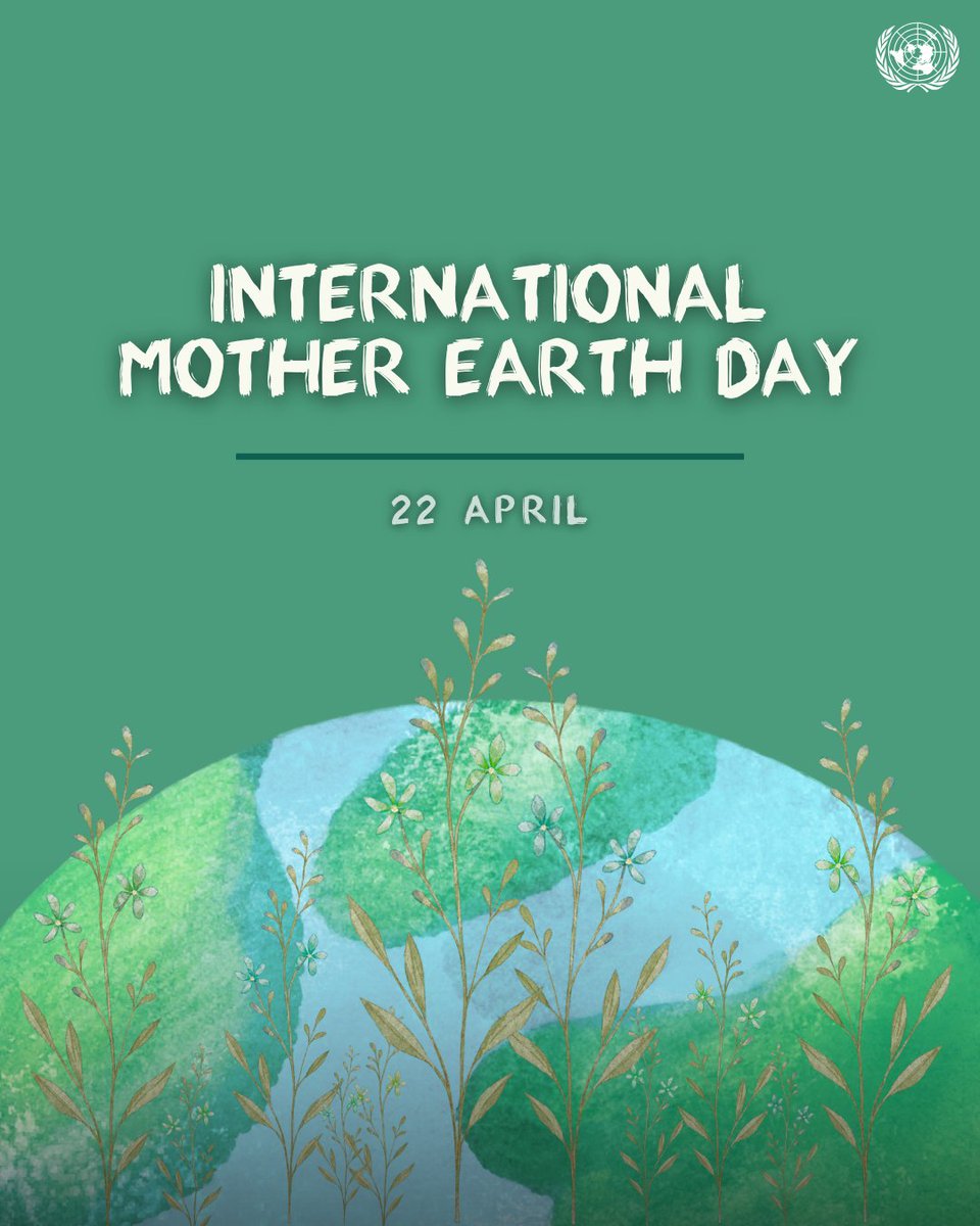 UN's tweet image. Earth is our one and only home.

Wherever we live, protecting the planet is a shared responsibility.

From reducing food waste to saving energy and buying local, we can all #ActNow and make every day #EarthDay.

Get involved: un.org/en/observances…