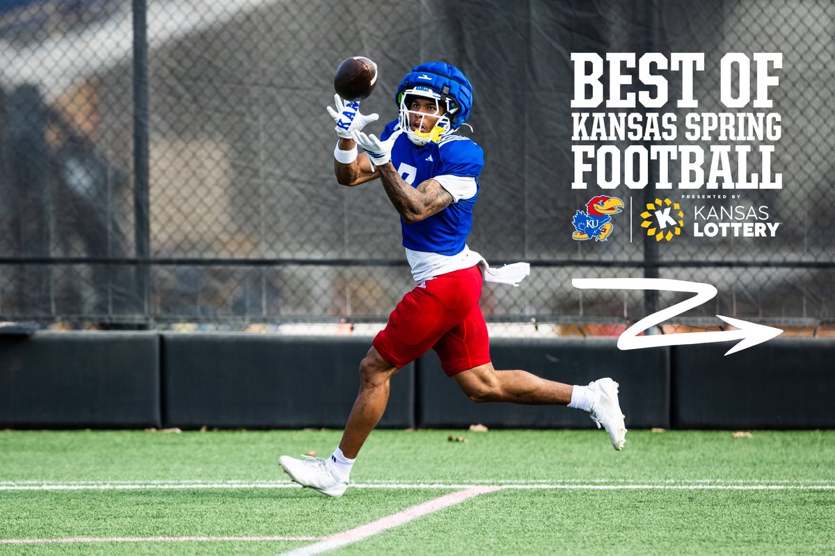 KU_Football's tweet image. How our spring looked 📸:

{a thread}

#RockChalk x @Kansas_Lottery