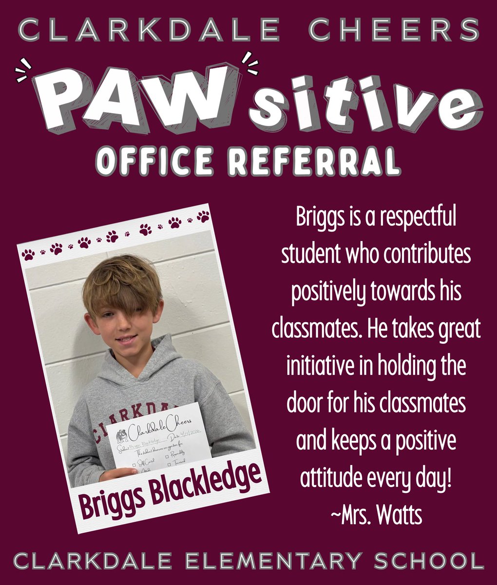 LauderdaleCSD's tweet image. This is a great way to keep up the #LCSDExcellence @ClarkdaleSchool! #MaketheCase #FutureFocused