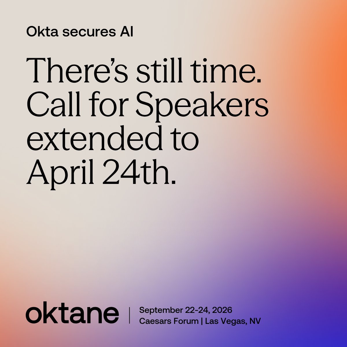Okta tweet media