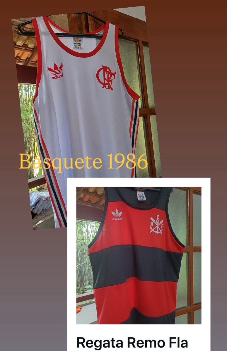 Réplicas artesanais ✔️
Em algodão ✔️
Feitas a mão ✔️

Entrega em todo Brasil em até 25 dias ✔️

Todos os tamanhos✔️
(Sob medida tbm)

Nesse post 👇🏻👇🏻

Camisas de treino anos 80 e Regatas basquete 🏀 e Remo ‼️

Chama no zap (21) 964432342