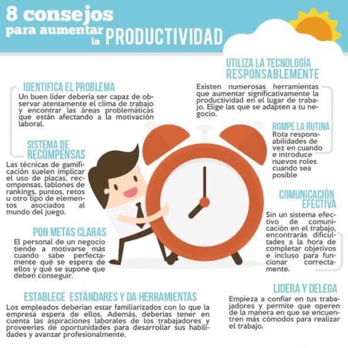 KarlaMawcinitt's tweet photo. Si tienes un #negocio o simplemente quieres mejorar tu rendimiento en el #trabajo, no puedes ignorar la cuestión de la #ProductividadLaboral. 

Esto no es tarea fácil, hay factores que pueden desmotivarte, pero con estos consejos podrás evitarlos e incrementar tu #productividad. https://t.co/cimVMX6Q7H