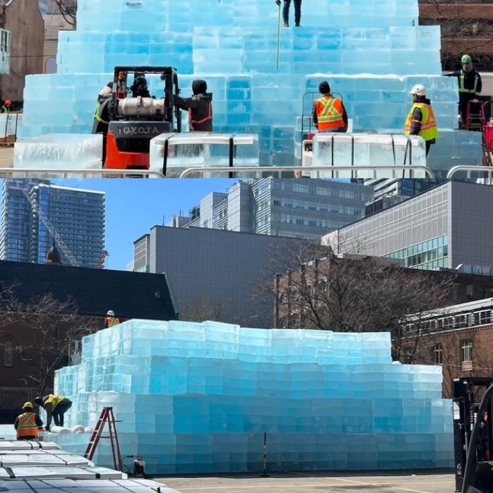 KRONIKInsights's tweet image. 🎵 Musique | Insolite
🔴 Le bloc de glace géant utilisé pour teaser l’album ICEMAN de Drake s’est brisé.

📍 L’album sortira le 15 mai.

Votre réaction ?
#KronikInsights #Drake #Musique