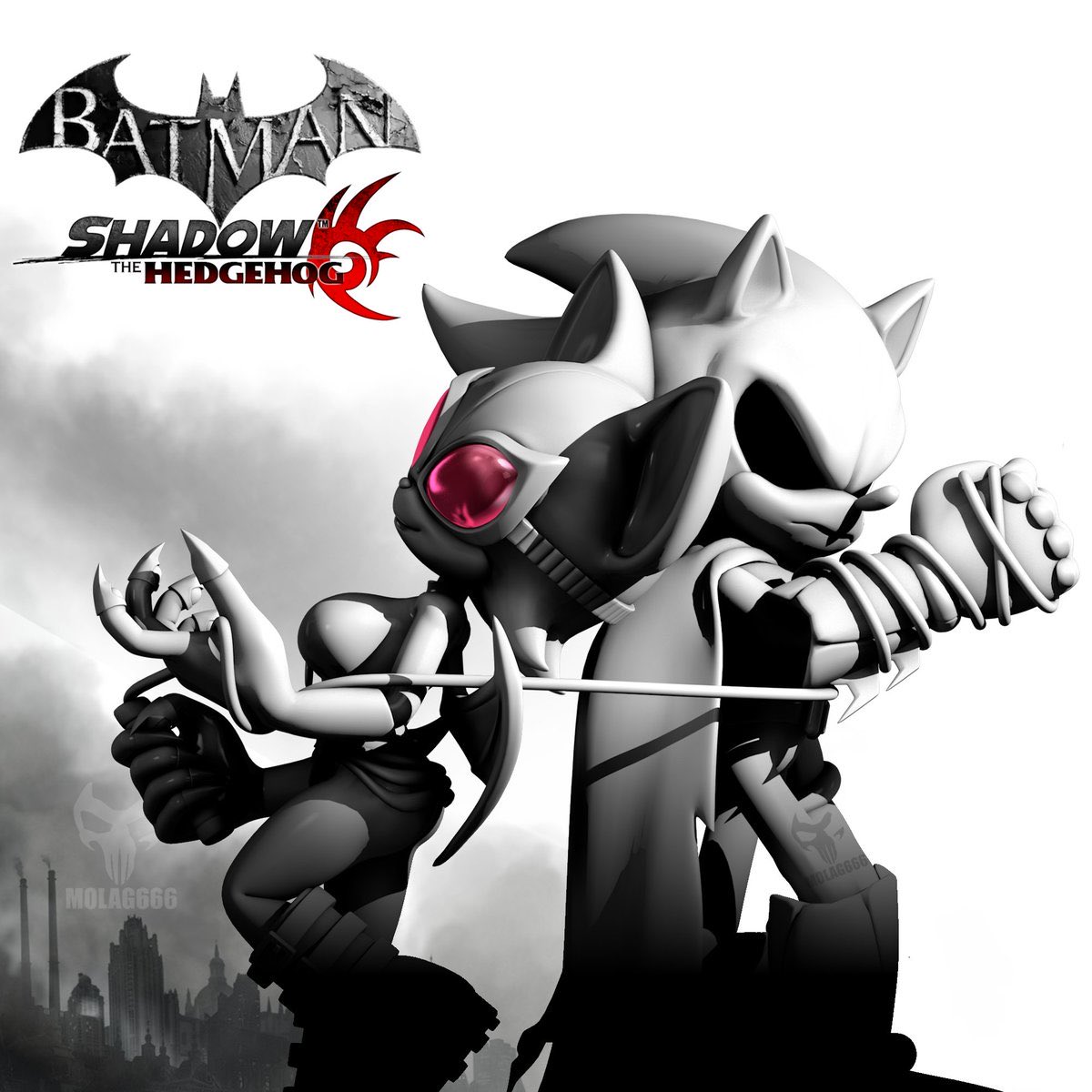ryanredx4's tweet image. What If #Batmanarkhamcity #Shadowthehedgehog #Whatif