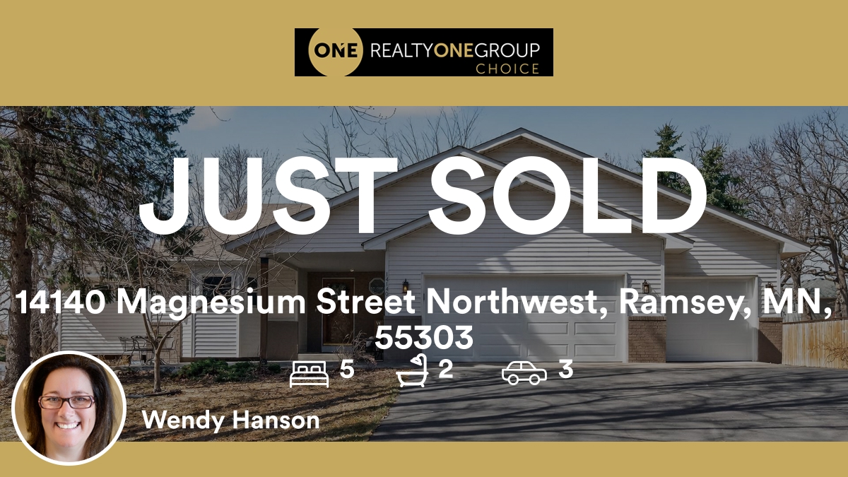 WendyHansonHome's tweet photo. 🛌 5 🛀 2 🚘 3
📍 14140 Magnesium Street Northwest, Ramsey, MN, 55303

My latest sale on RateMyAgent.
MN 20390459
https://t.co/OGXm0FM4Yw

...
#ratemyagent #realestate https://t.co/Az0NAPsKTB