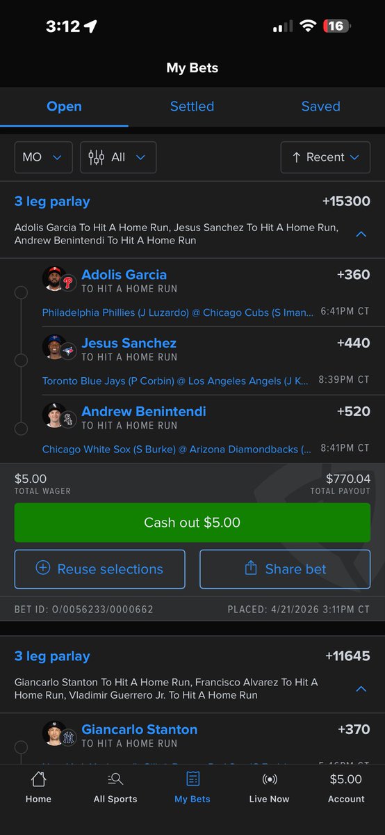 BobbyMoser11's tweet photo. @OutlawParlays Let’s get paid! https://t.co/gSWJV26KYC