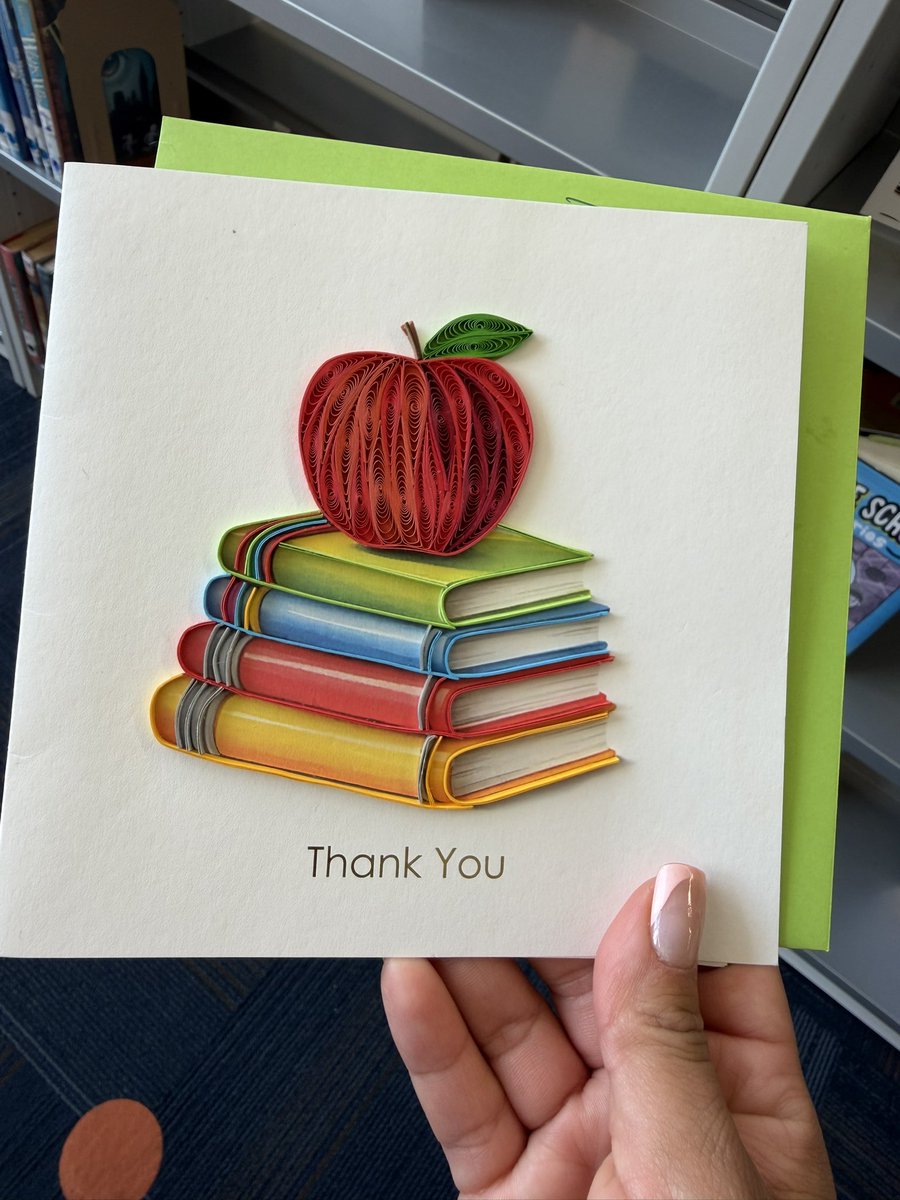 Kahn_Library's tweet photo. Celebrating year #5 and always blessed to work with such a caring group of people. My heart has been so full lately. ❤️ @KahnElementary @DISD_Libraries #NationalLibraryWeek #SchoolLibraryMonth https://t.co/zV1ZcBmwIK