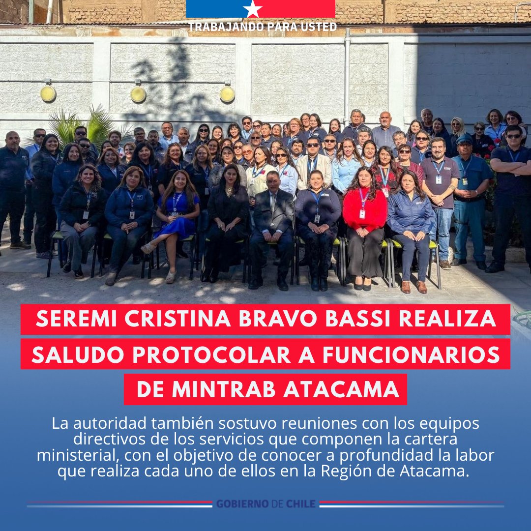 Seremi del Trabajo y Previsión Social - Atacama tweet media
