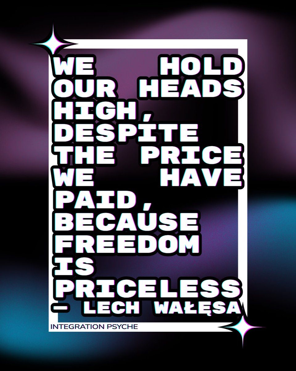 IntegratePsyche's tweet image. Each fight and sacrifice is a testament to your resilience. Think about the lessons learned and the strength gained along the way. Find your sense of freedom and live authentically. Embrace your victories and struggles alike.
#HealingJourney #InspirationalQuote