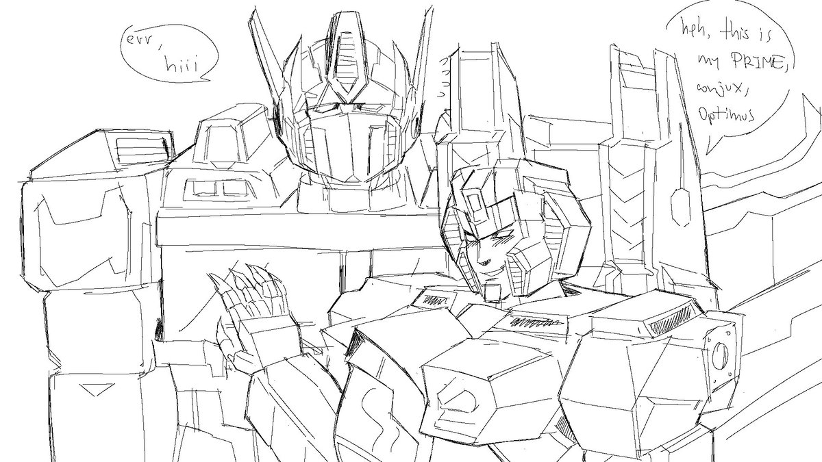 MikeNight1863's tweet image. just married

#starop #starscream #optimusprime