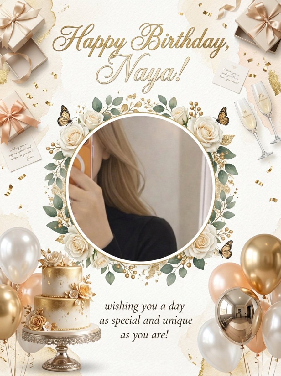 Happy Birthday Naya 🎂
<a href="/thenyverse/">𝓝𝓪𝔂𝓪 ♡</a> 🥂

May your smile shine brighter this year your dreams come closer to reality, and your heart always stay as beautiful as it is today. 
You deserve endless happiness, love, and success. ✨💕Happy Birthday