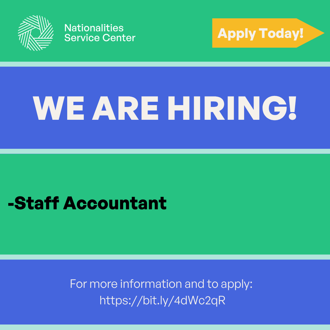 Nationalities Service Center tweet media