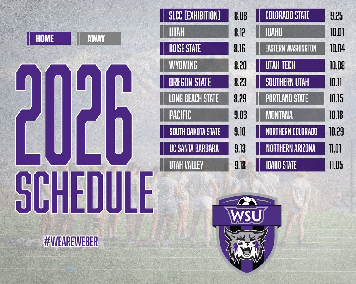 Weber State Soccer ⚽️ tweet media