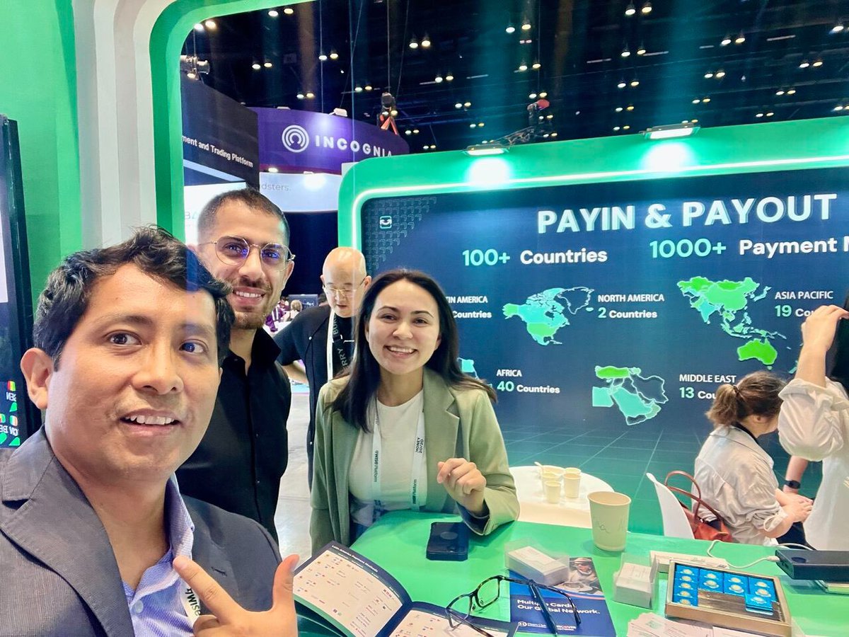 LinkaFinance's tweet image. Día 1 en #Money2020Asia reuniones con socios clave y nuevas conversaciones en pagos transfronterizos B2B y trade finance Asia–LATAM.

Si tu empresa mueve capital hacia LATAM, escríbele a Miguel Depaz o encuéntralo en Bangkok 🇹🇭
#CrossBorderPayments #TradeFinance #LATAM