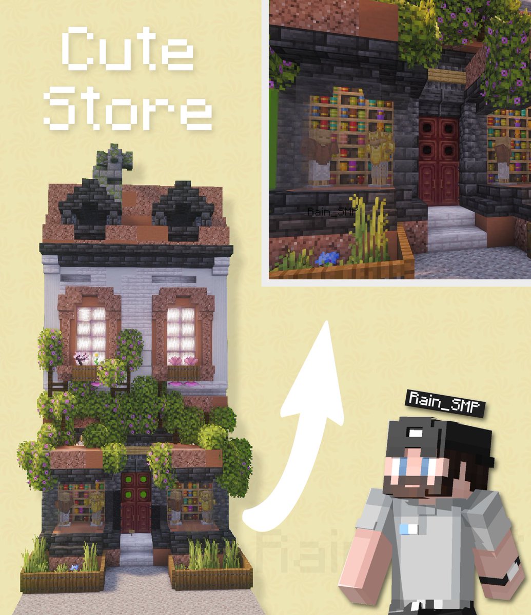 Rain_SMP's tweet image. Some Practice

#minecraft #minecraft建築コミュ #minecraftbuilds