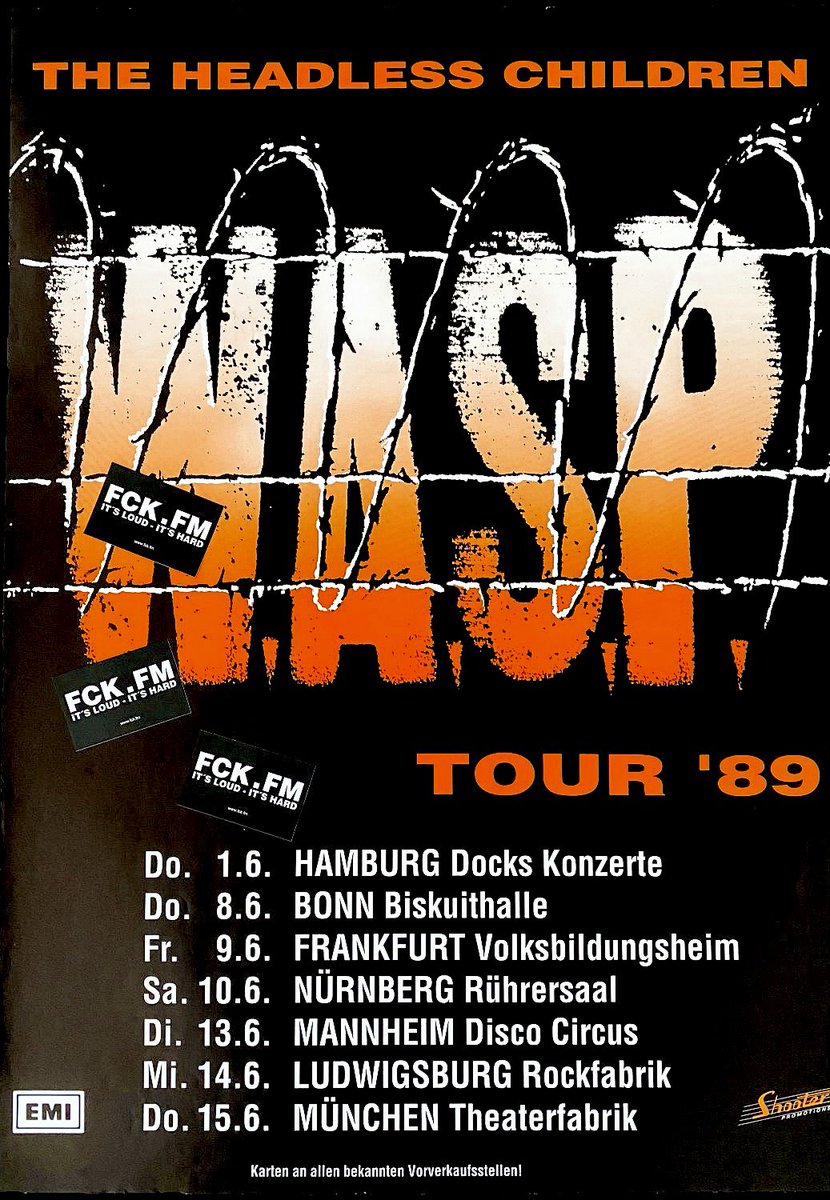 fckfmrocks's tweet image. 37 years The Headless Children by W.A.S.P. 💀 Who has seen the original tour? #heavymetal