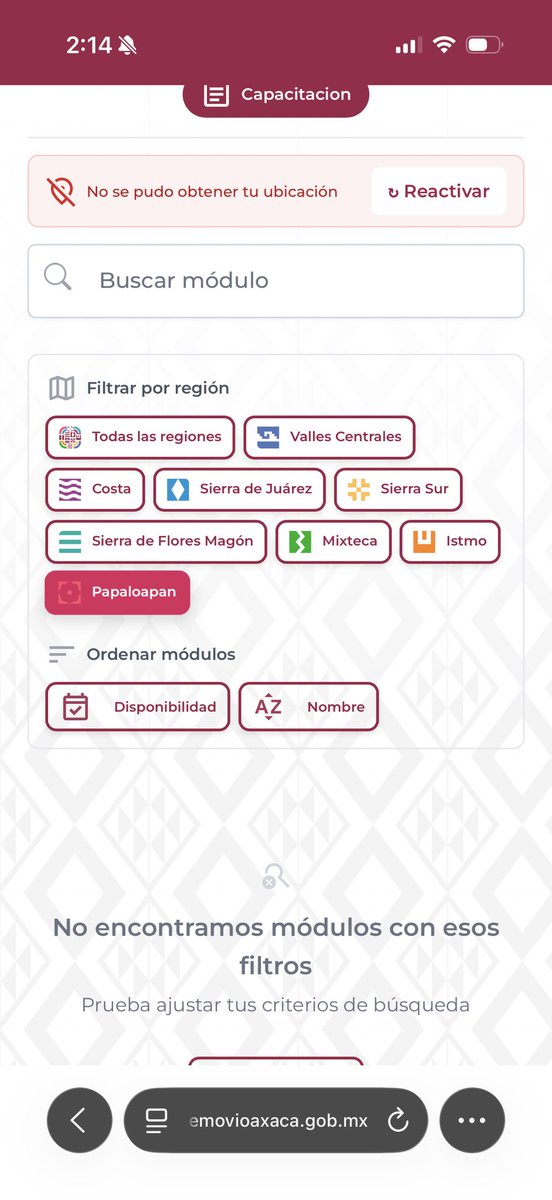 Pugfresor's tweet photo. @ComSoc_GobOax he intentado sacar cita en la página https://t.co/2oJtr5AVip para tramitar la licencia permanente pero no aparece el trámite, solo capacitación y no aparece el módulo al que quiero acudir. Me pueden orientar por favor https://t.co/jF7YB4lhNn