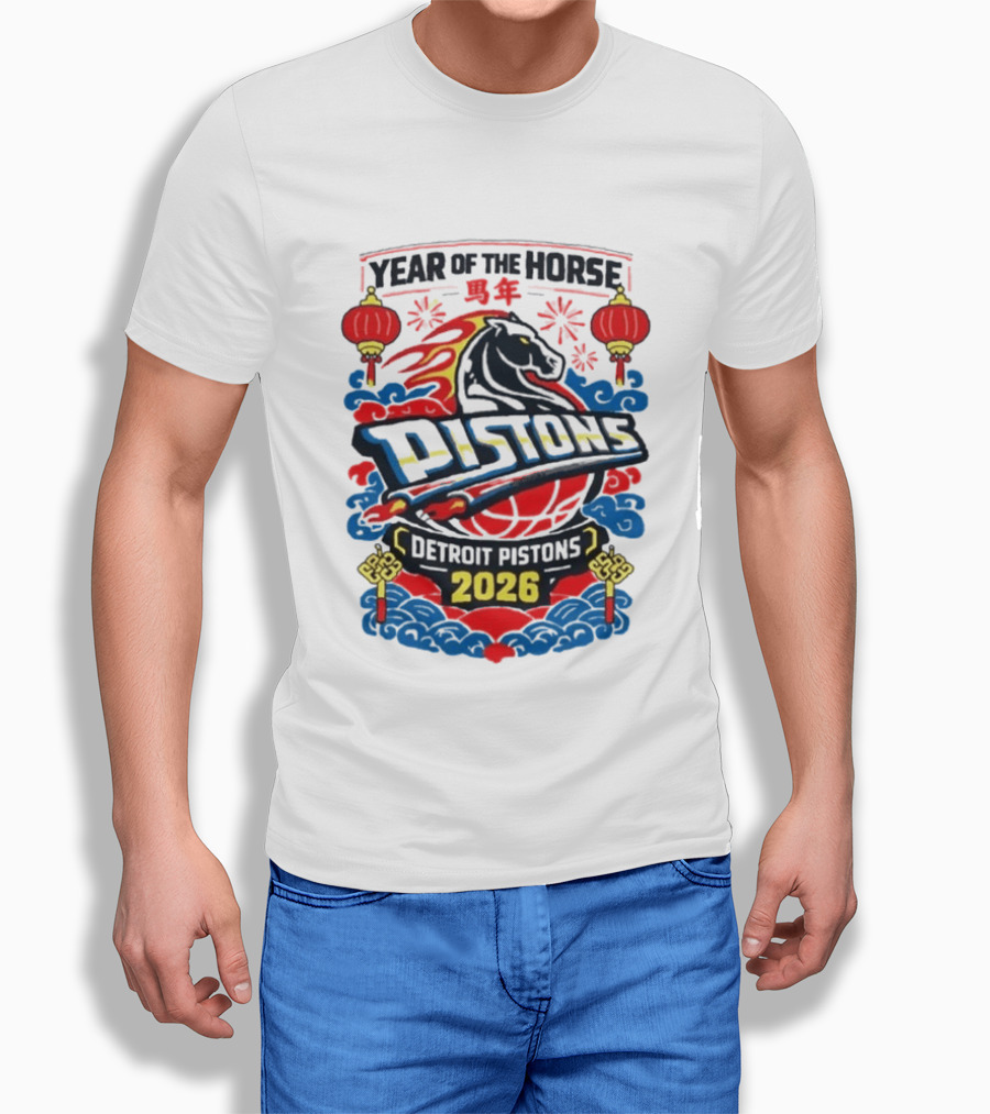 younesclothing's tweet image. Genuine question: How do you feel about the Detroit Pistons embracing traditions with their 2026 Year of the Horse Chinese New Year Lanterns T-Shirt? It really brings a unique vibe! younesclothing.com/product/t-shir…

#DetroitPistons #ChineseNewYear #Lanterns #YounesClothing