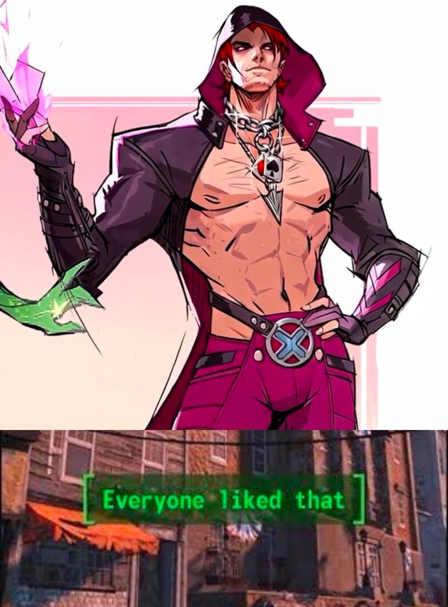 Between this and the influx of hellfire Gambit fanart we are eating so good

#gambit #hellfire #marvelrivals