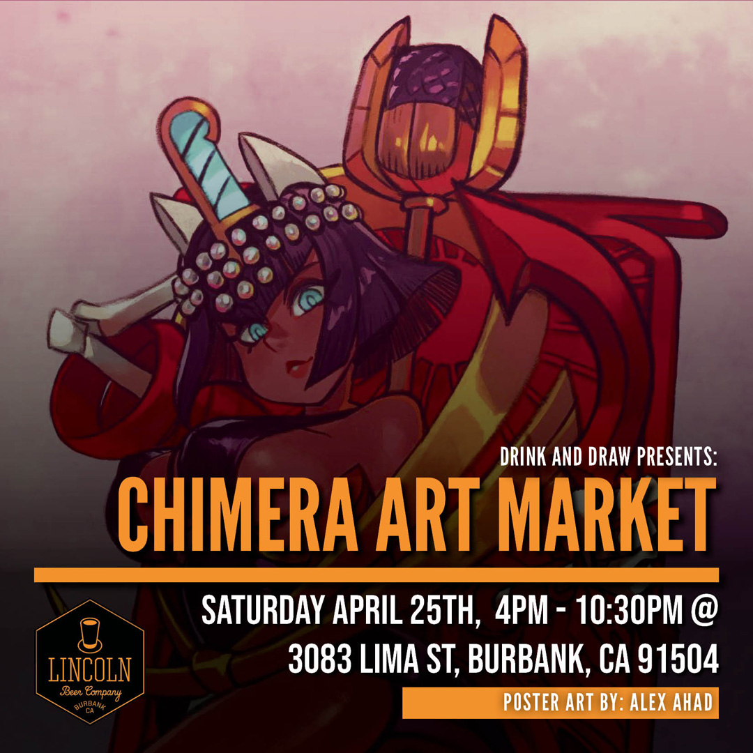 o_8 Alex Ahad @ Chimera Art Market, Burbank tweet media