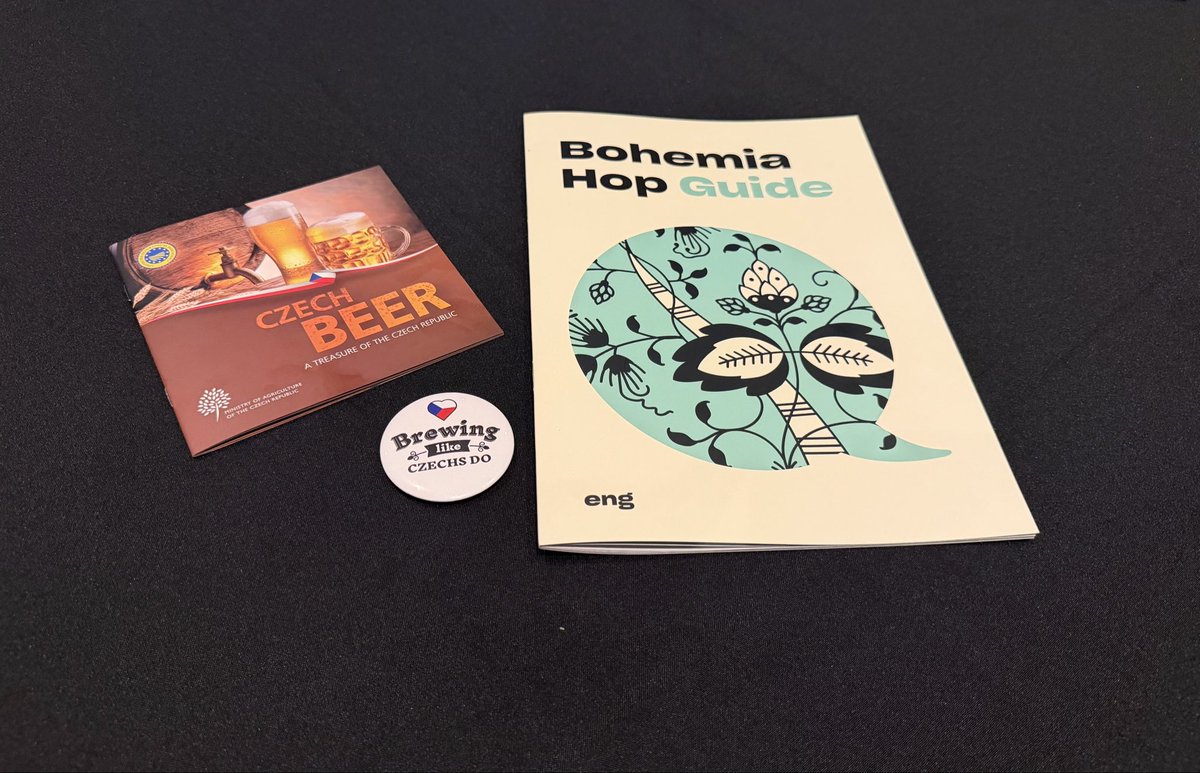 CZinNewYork's tweet photo. Consul General Smékal supported Czech participation at Craft Brewers Conference in Philly organized by @CZinWashington and @MZeCr . Great to see Czech brands as well as Czech style lagers growing popularity in the US 🍻🇨🇿🇺🇸 https://t.co/iywn0ORksx