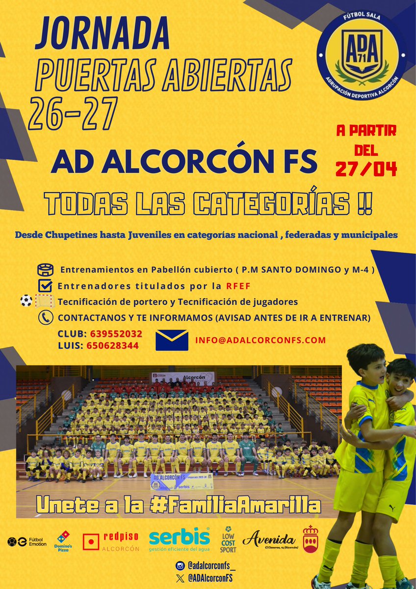 AD Alcorcón FS 2025 / 2026 tweet media