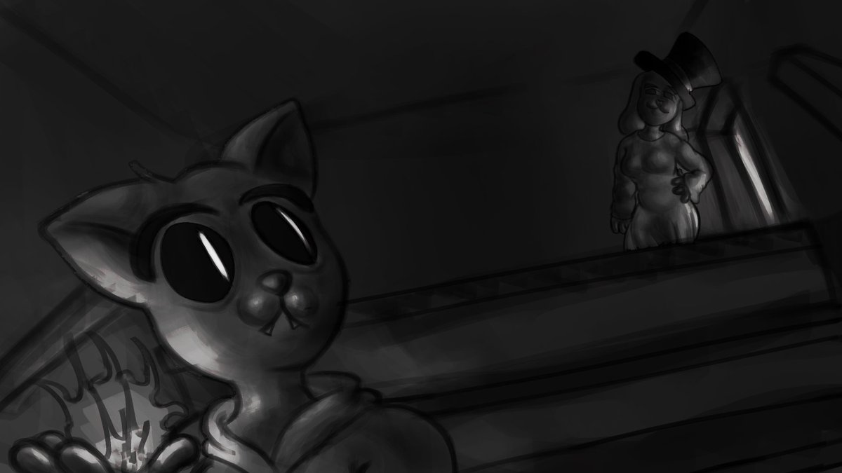 Its fun to draw them again
Maybe Joel is in trouble because doing fire indoors is not really polite