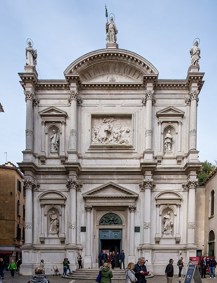 alberto_sanavia's tweet photo. #22aprile 1756, #Venezia: Giorgio Domenico #Fossati disegna la facciata della chiesa di S. Rocco (poi scartato perché troppo costoso). La Repubblica si servì di lui “per ristaurare il pubblico salone di Padova danneggiato da un turbine” e l’anno dopo a S. Nicolò del Lido https://t.co/TDvR76mewd