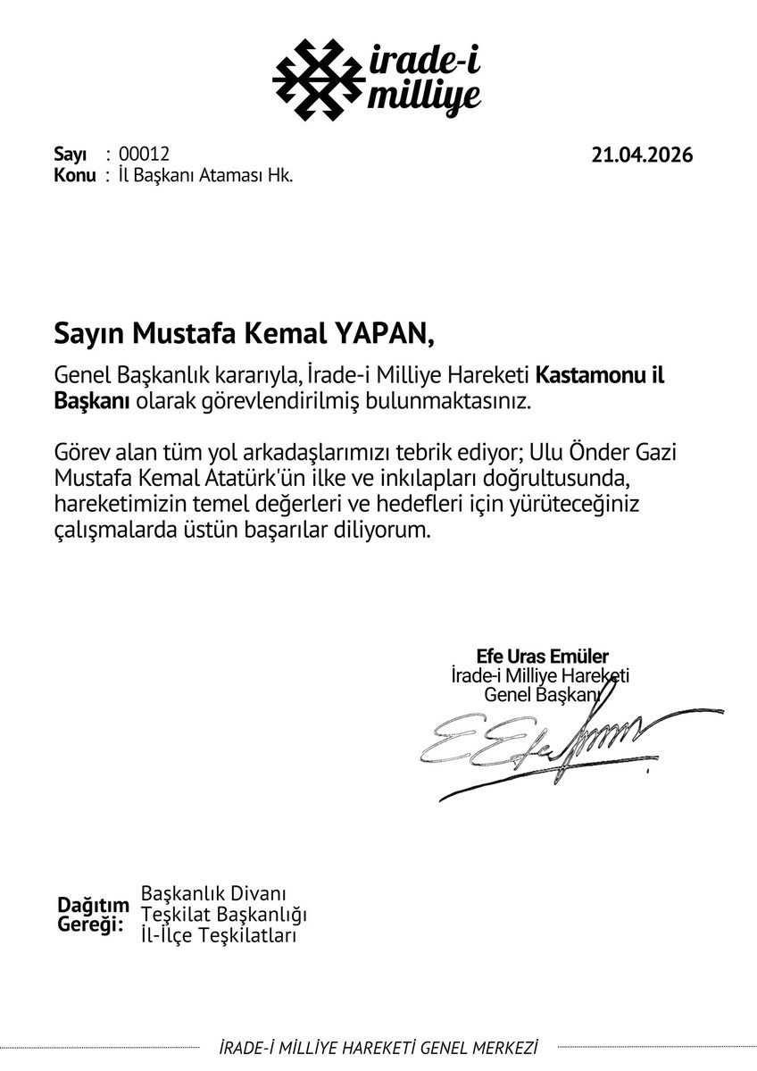 İrade-i Milliye tweet media