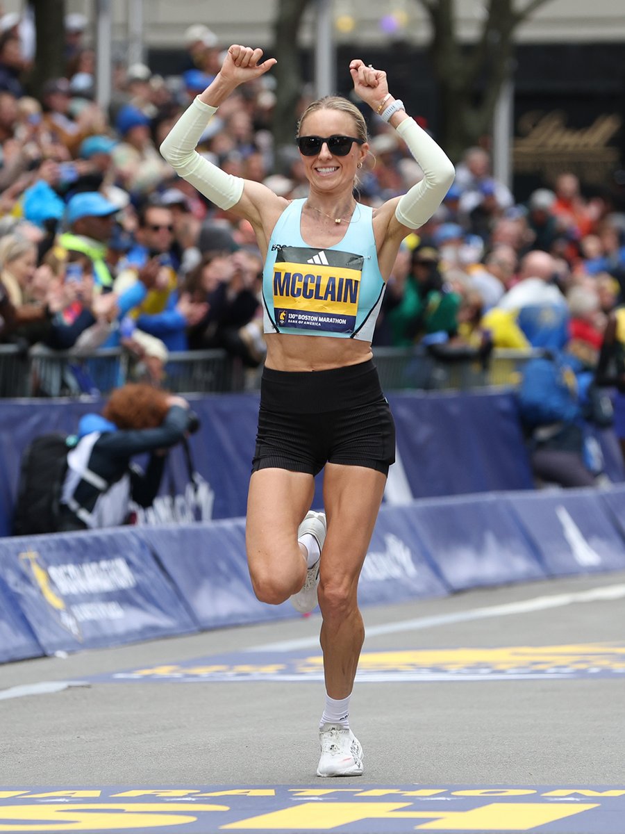 AthleticsWeekly's tweet photo. It's been quite the couple of months for Jess McClain 🤯

March 1 - Leading by 50 metres going into the final mile at the USATF Half Marathon Championships, McClain is led off course by the lead bike 

March 4 - The Atlanta Track Club decided, following an investigation, to give Jess McClain the first-place prize money of $20,000

March 6 - USATF sends emergency request to World Athletics over the championships 

March 25 - World Athletics approves an expanded seven-woman USA team for the women's half marathon at the 2026 World Athletics Road Running Championships (including Jess McClain) 

April 20- Jess McClain runs 2:20:49 for fifth overall at the Boston Marathon – the best major finish of her career