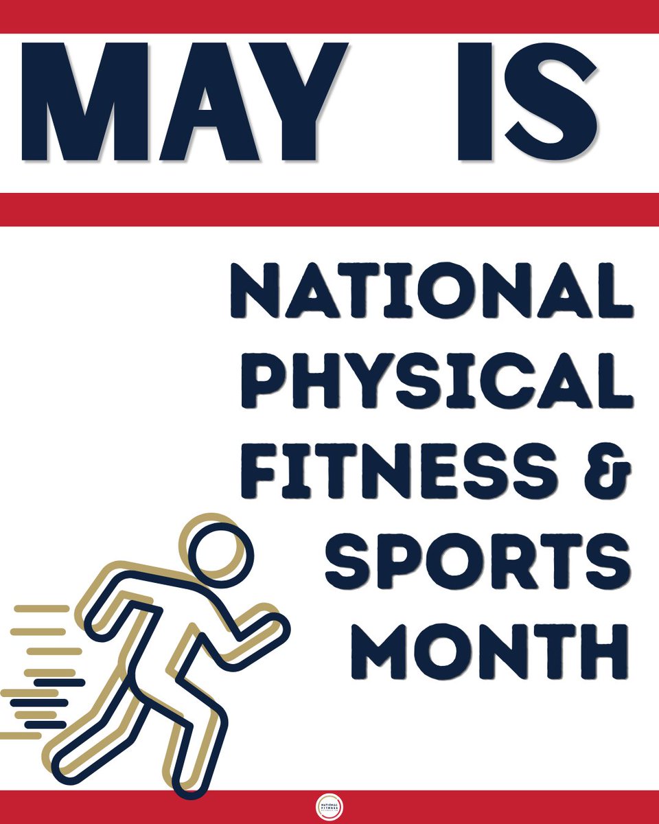 the_NFF_'s tweet image. May is National Physical Fitness &amp;amp; Sports Month! 🌟
 Find ways to move that you enjoy! #StayActive
