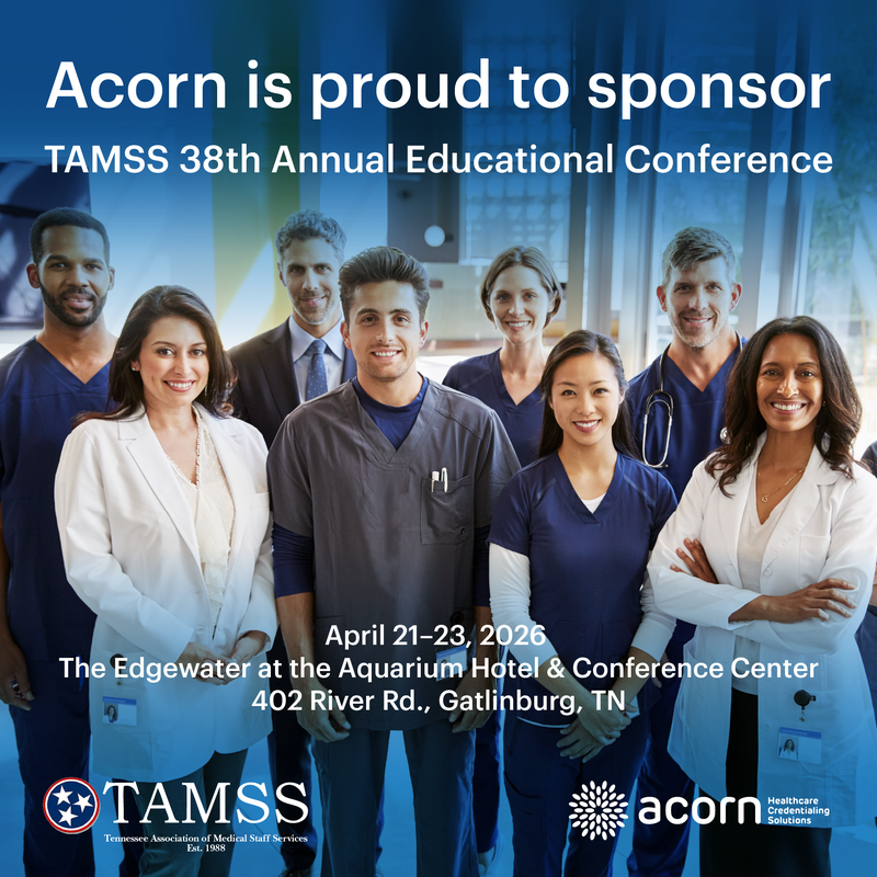 AcornCred's tweet image. The 38th annual #TAMSS conference kicked off today! Proud to sponsor and support #MSPs tackling process gaps, manual work &amp;amp; inconsistent credentialing / enrollment. Acorn brings structured workflows &amp;amp; centralized data to simplify the job.
More: acorncredentialing.com/contact/