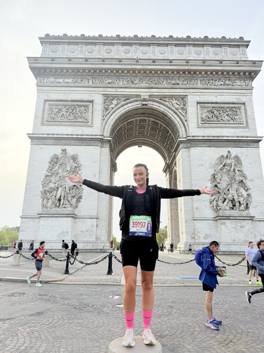 95MarieKelly's tweet photo. Paris Marathon 12th April 2026 ✅ 
London marathon on Sunday …. 

Probably enter another one at some point this year.

Manchester To Liverpool 50 mile ultra entered for next year 👌🏼 🏃🏼‍♀️ https://t.co/JzwKvUImEE