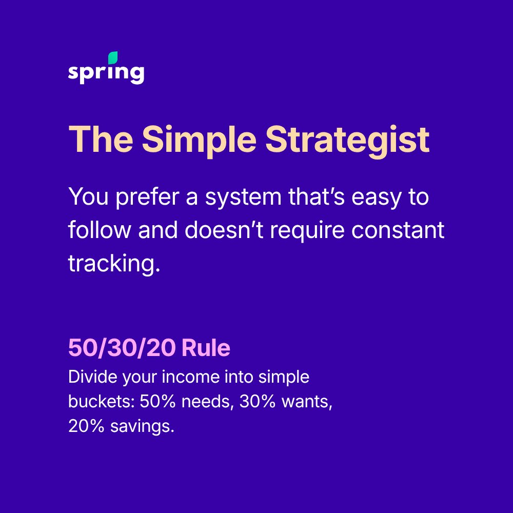 FinancialSpring's tweet image. What’s your budget personality? 🧠💸

There’s no one-size-fits-all; the best budget is the one you’ll stick to.

Which one are you? 👇

Follow for simple money tips 🇨🇦

#Budget #Finance #FinancialLiteracy