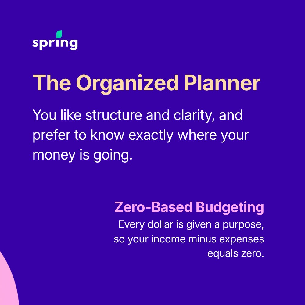 FinancialSpring's tweet image. What’s your budget personality? 🧠💸

There’s no one-size-fits-all; the best budget is the one you’ll stick to.

Which one are you? 👇

Follow for simple money tips 🇨🇦

#Budget #Finance #FinancialLiteracy