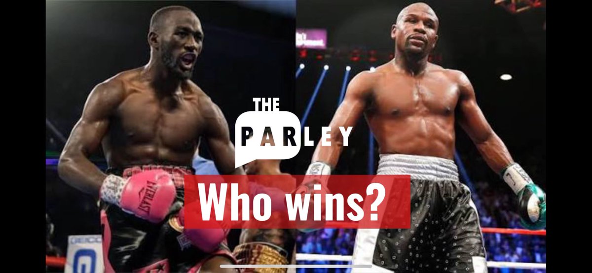 parleyshow's tweet image. 👀🍿Could you imagine? Who ya got boxing heads! Put your answer in the comments!! 
#mayweather #crawford