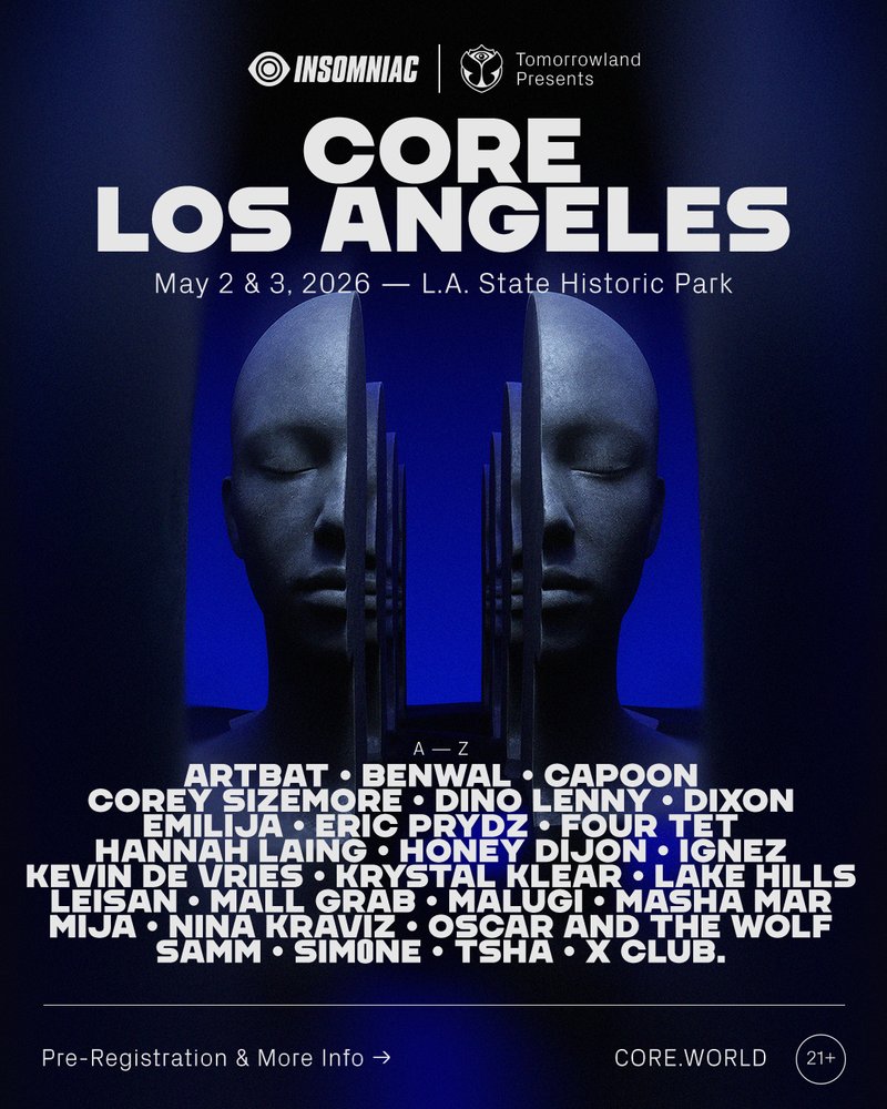 BeatboxBevs's tweet image. 🖤 ENTER FOR A CHANCE TO WIN TWO VIP WRISTBANDS TO CORE LA 🖤

To enter: REPOST this post and tag a friend you'd bring with you in the comments. Winner drawn 4/24. Must be following us &amp;amp; be 21+🫡
#festival #music
