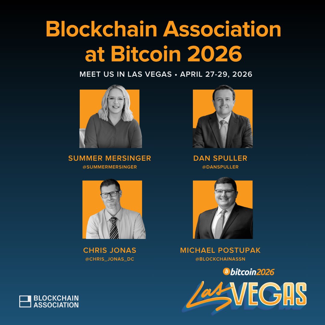 Blockchain Association tweet media