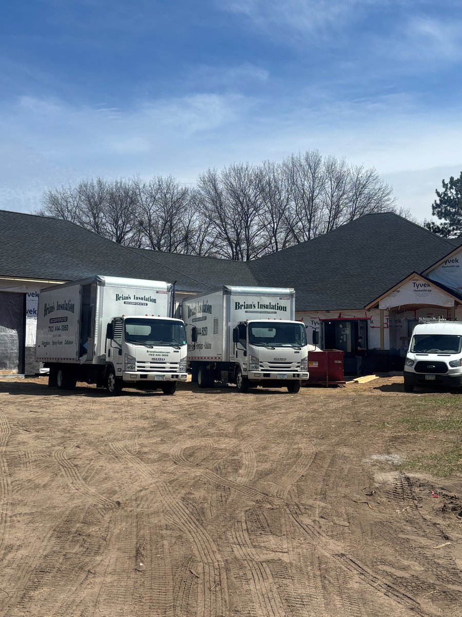 Briansinsulate's tweet photo. Another job insulated the right way for a valued contractor.
#Insulation #DoneRight #ContractorLife #QualityWork https://t.co/MUYgqqFyyL