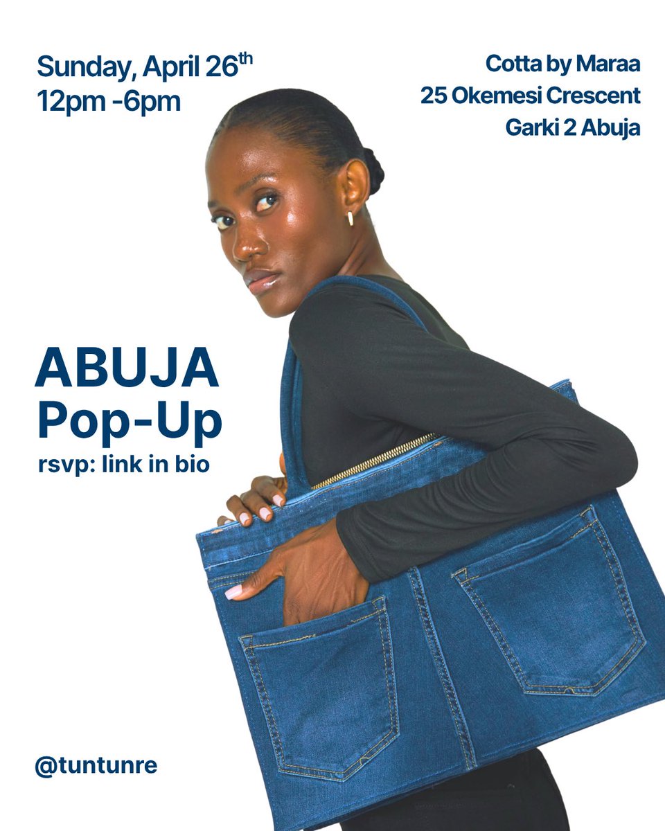 110 registrations for tuntunre pop up in abuja in 24hrs! 😩