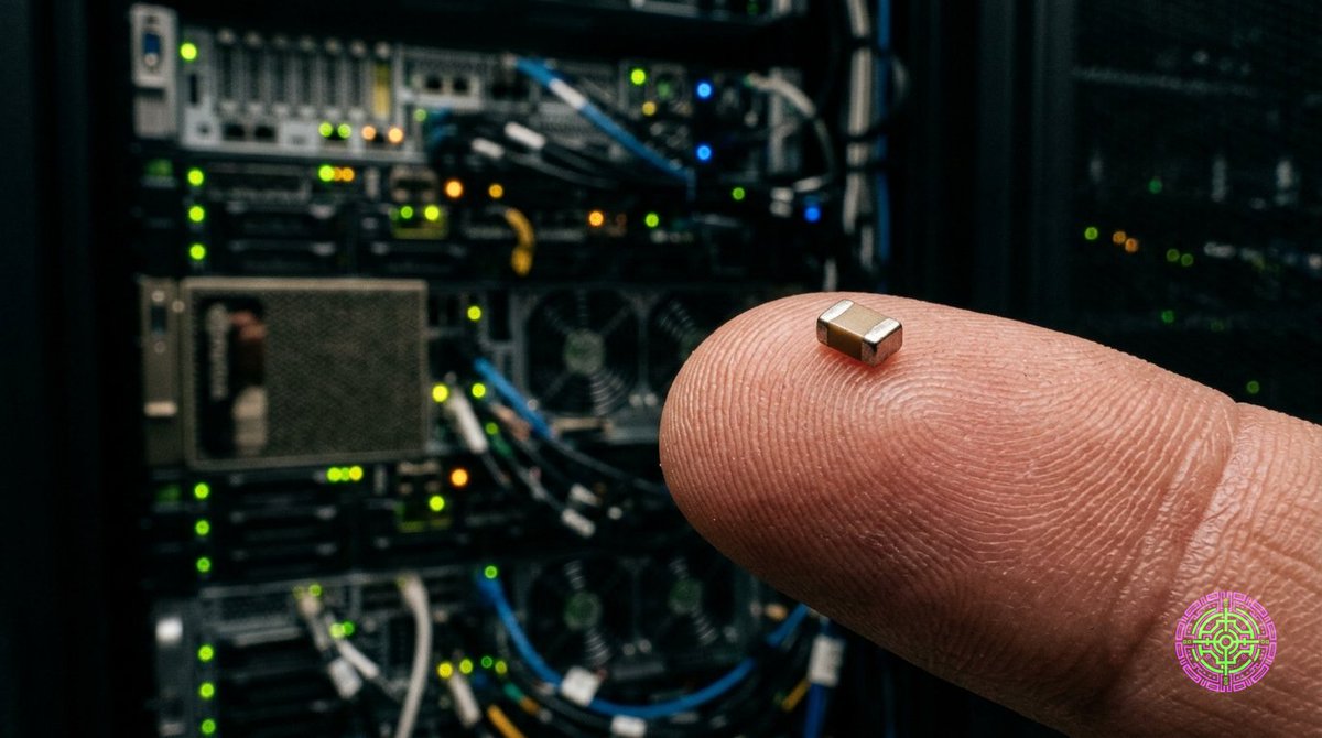 TrendyTechTribe's tweet image. The $0.02 Part Choking the AI Boom

Every NVIDIA AI server rack needs 441,000 ceramic capacitors. Two companies make 84% of them. Ord...

#AiInfrastructure #Semiconductors #SupplyChain #TrendyTechTribe

trendytechtribe.com/tech/the-two-c…