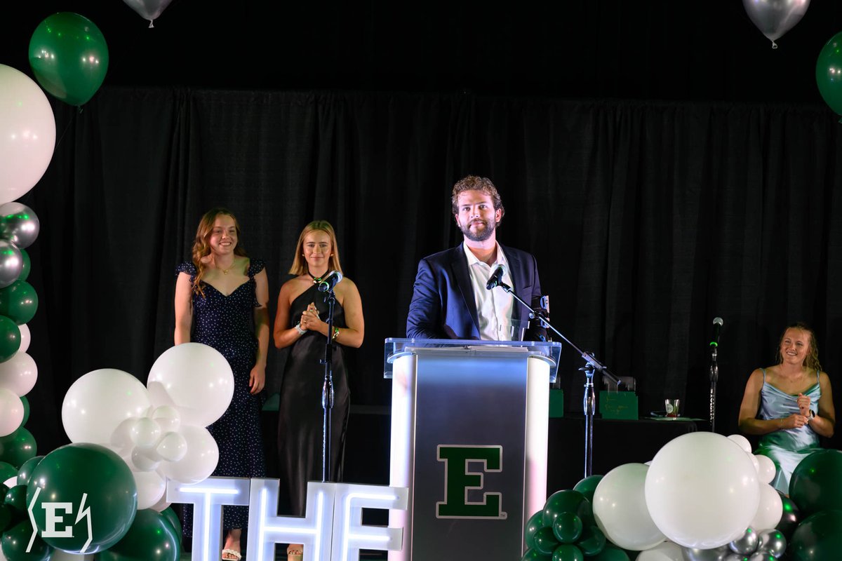 kkrill451's tweet photo. Truly honored to receive the Male Scholar-Athlete of the Year award last night at Eastern Michigan.

Being a student-athlete has been the defining experience of my college career, and I’m grateful to be recognized for excellence in both athletics and academics.

Go Eagles! 🦅 https://t.co/18Fo6ySHs0