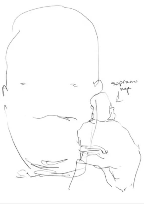 rdlghts's tweet photo. Sketch vs Final. https://t.co/0Q6nWCNacc