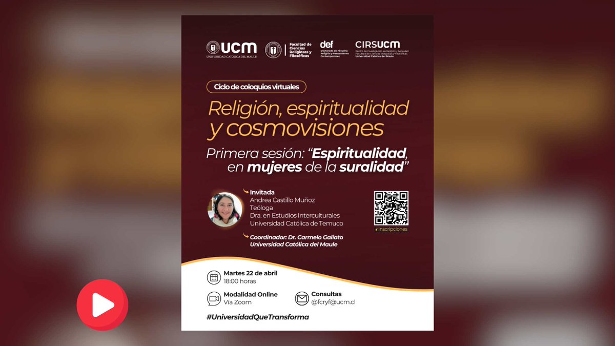 Cs. Religiosas y Filosóficas UCM tweet media
