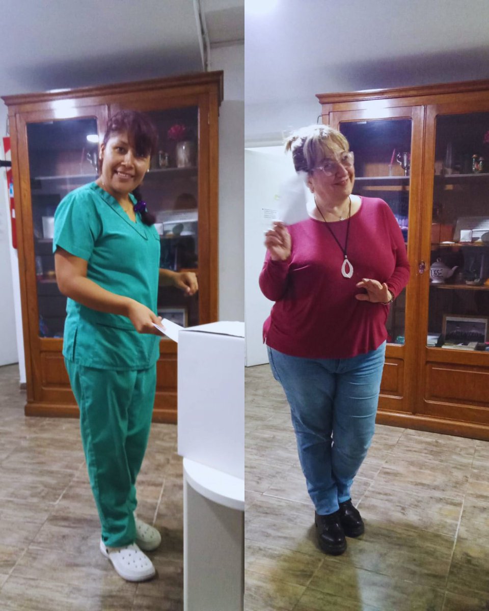 cybsanidad's tweet photo. Gran jornada democrática en el Hogar Armenio 💙✌️
Con amplia participación de lxs trabajadorxs, la #ListaCelesteYBlanca se impuso por amplia mayoría 🙌

Vanesa Reynoso fue electa delegada general 💪

Seguimos construyendo organización y más derechos ✊
#ATSA #Sanidad https://t.co/3Zt7KItgyW