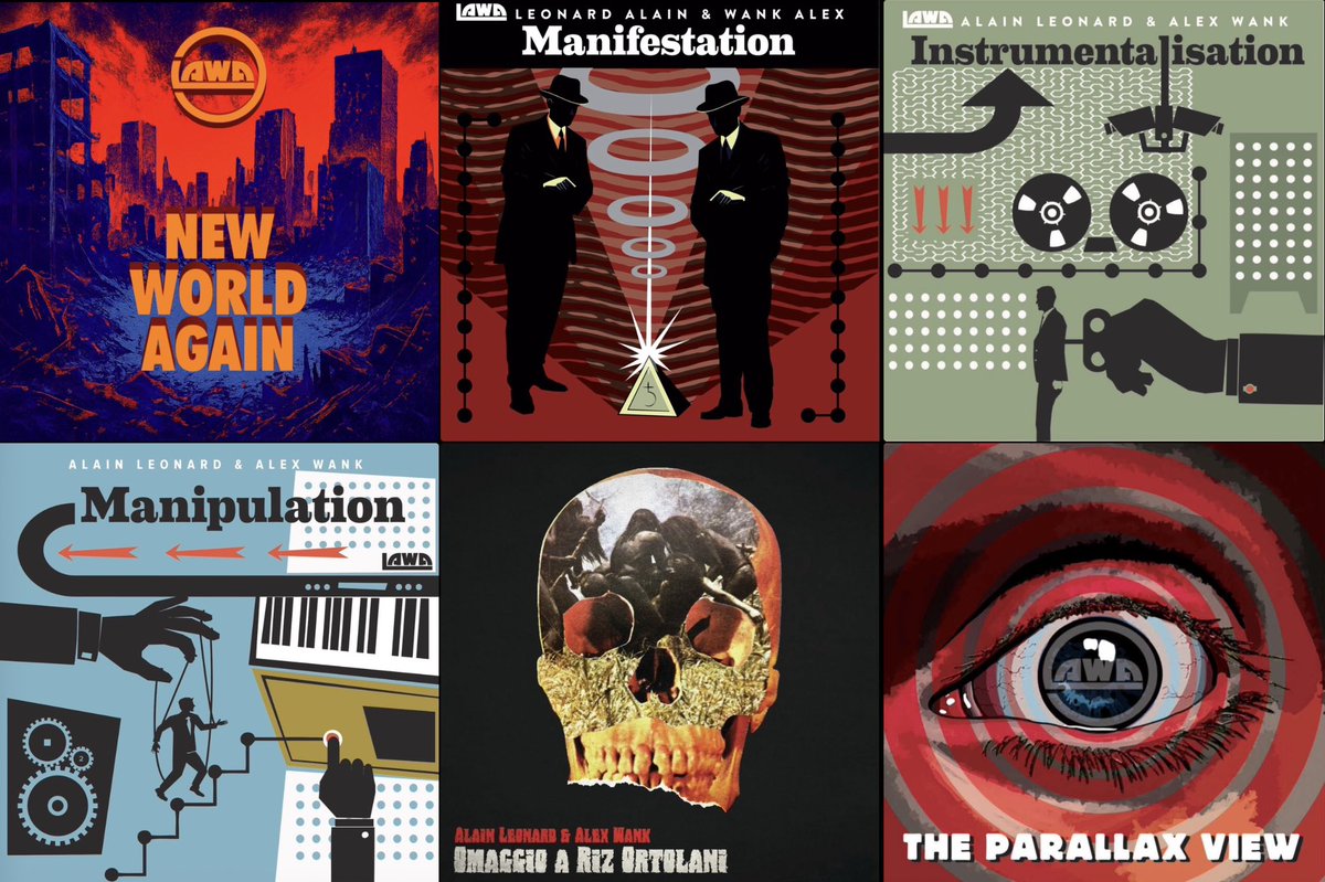 CineploitDiscs's tweet photo. The complete available LAWA Vinyl Set for a Package Price!
Omaggio a Riz Ortolani 
The Parallax View
Manipulation
Instrumentalisation
Manifestation
New World Again a brave New World
all 180g coloured wax.
https://t.co/VlSRFwrrEw https://t.co/CmzJyccYL4